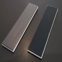 echantillon carrelage DUST INK 5x20 cm MAT et BRILLANT