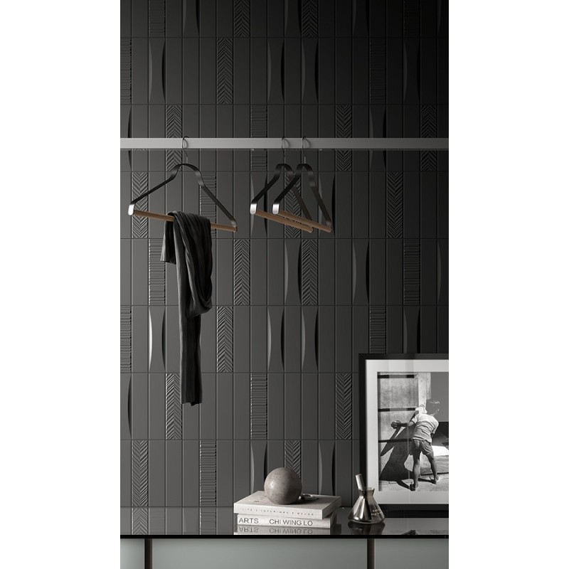 Zellige - carrelage DUST INK DUNA 5x20 cm MAT ou BRILLANT