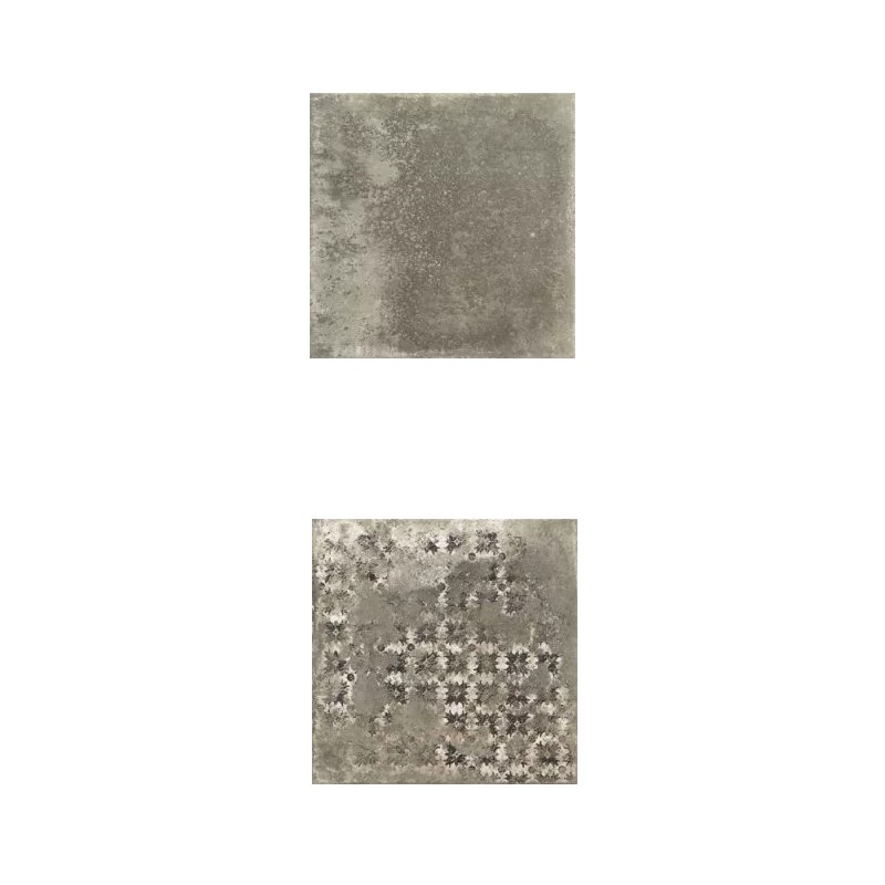 Echantillon - echantillon Carrelage effet carreaux ciment 33 x 33 cm ANTIQUA GRAPHITE carreaux ciment et décor