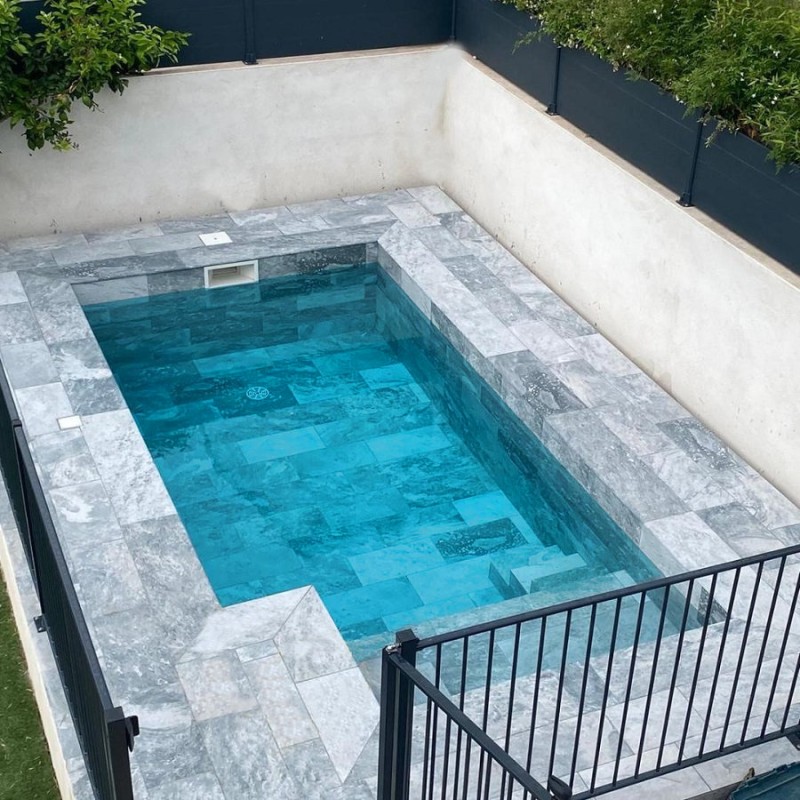 Effet pierre - Carrelage BALI ASH 30x60cm R11 antidérapant rectifié