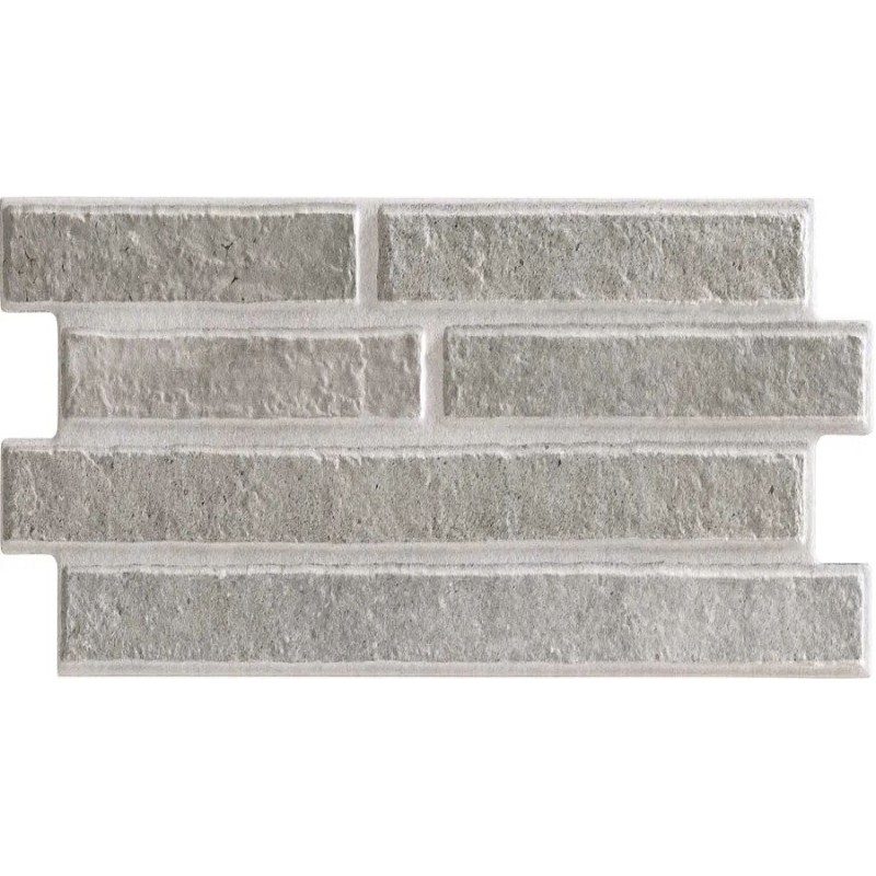 Plaquette de parement - carrelage parement 15x45 cm AMSTERDAM GREY effet brique