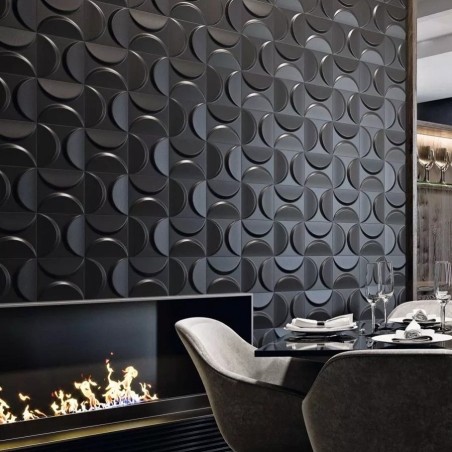 Carrelage 3D relief - carrelage 3D DARK 33x33 cm