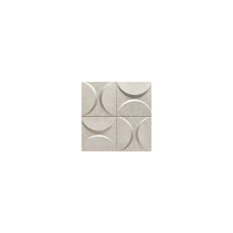 Echantillon - echantillone carrelage 3D ZINC 33x33 cm effet métallique