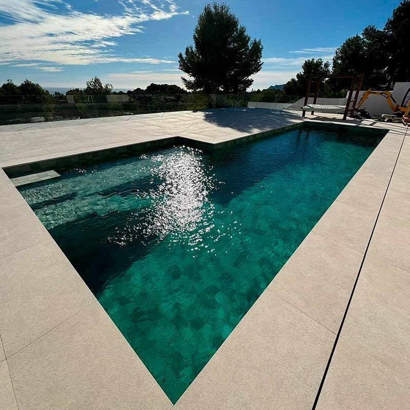 Carrelage - carrelage piscine BALI GREEN 30x60 cm imitation pierre de bali