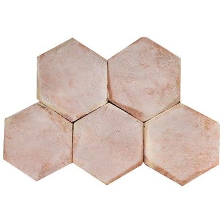 Terre cuite - Véritable tomette en terre cuite d'andalousie 20x20 cm faite à la main