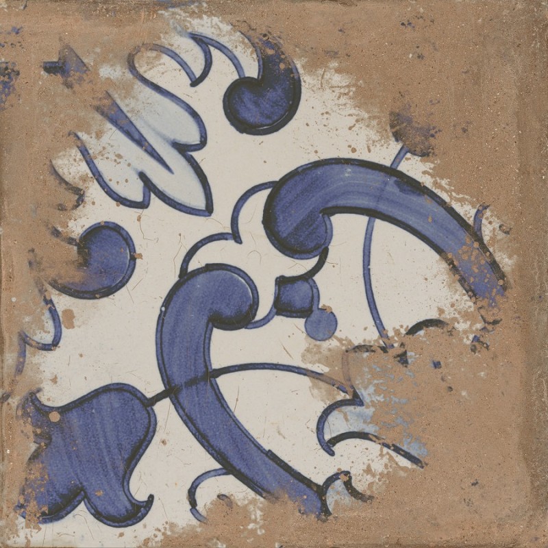 Carreaux ciment - carrelage décor imitation carreaux ciment vieilli 120x120 cm CASALE COTTO