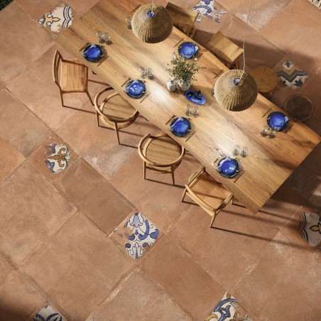 Terre cuite - Carrelage imitation terre cuite 60x60cm CASALE COTTO