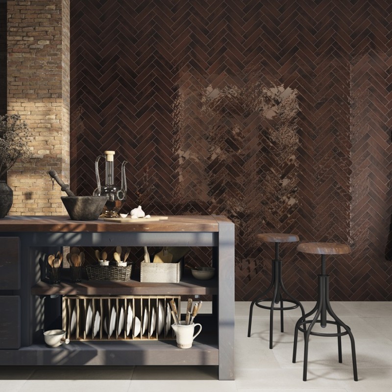 Terre cuite - Carrelage CLOS BIANCO 60x120cm imitation terre cuite