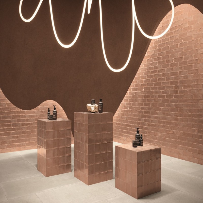 Terre cuite - Carrelage CLOS BIANCO 60x120cm imitation terre cuite