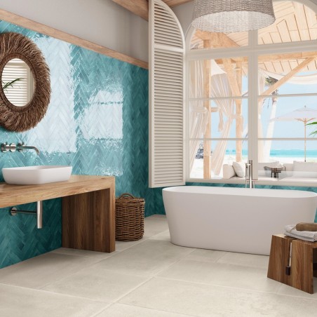 Terre cuite - Carrelage CLOS BIANCO 60x90cm imitation terre cuite