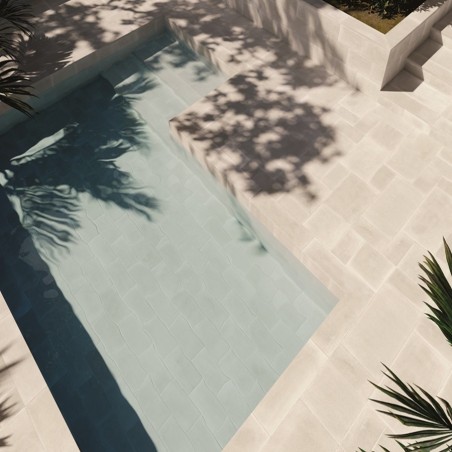 Terre cuite - Carrelage CLOS BIANCO 60x90cm imitation terre cuite antidérapant