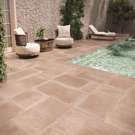 Terre cuite - Carrelage CLOS TERRA 60x90cm imitation terre cuite antidérapant