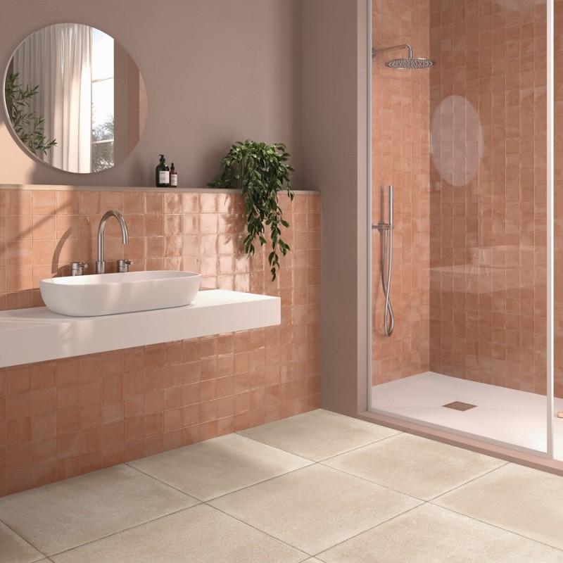 Terre cuite - Carrelage CLOS BEIGE 60x60cm imitation terre cuite