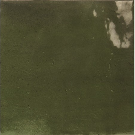 Echantillon - Echantillon Carrelage effet zellige 13,2x13,2 cm SOROLLA GREEN