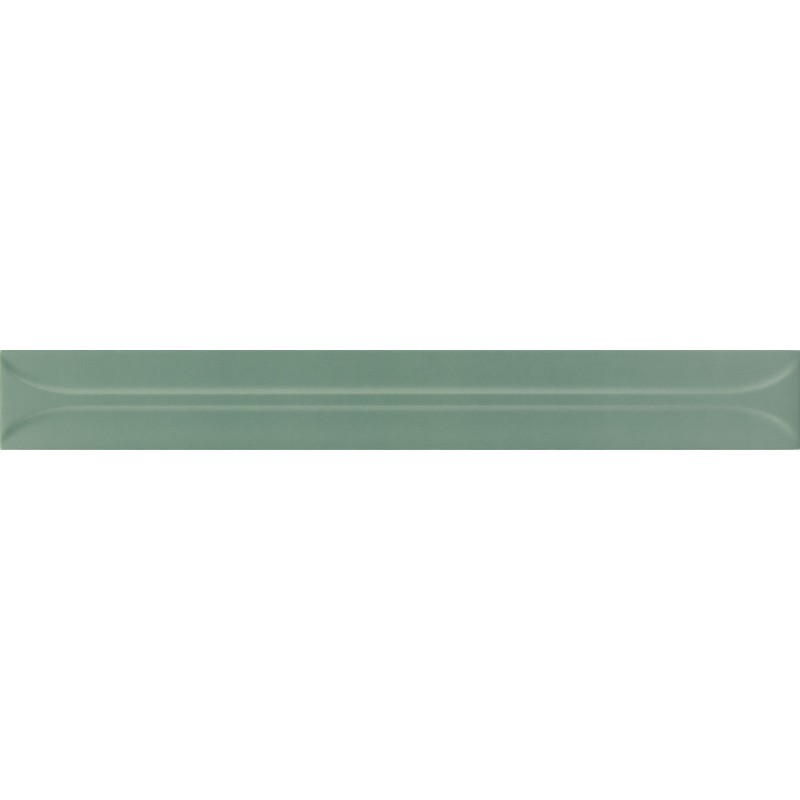 Echantillon - Echantillon Carrelage effet zellige 5x40 cm HOPP BRO GREEN