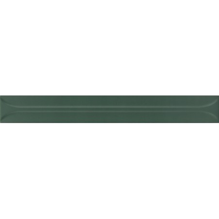 Echantillon - Echantillon Carrelage effet zellige 5x40 cm HOPP BRO LAUREL GREEN