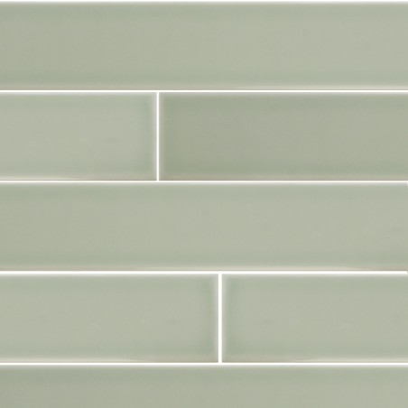 Zellige - Carrelage effet zellige 5x40 cm VITRAL MINT
