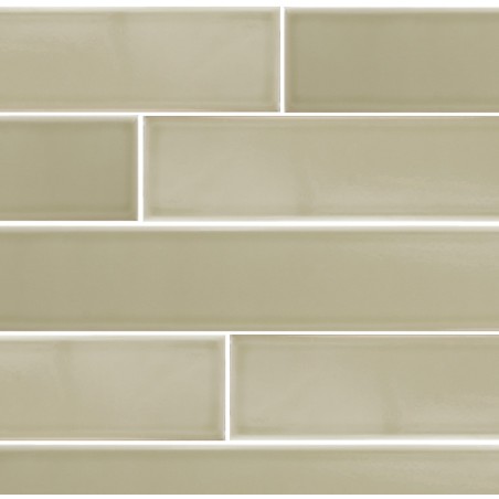 Zellige - Carrelage effet zellige 5x40 cm VITRAL OLIVE