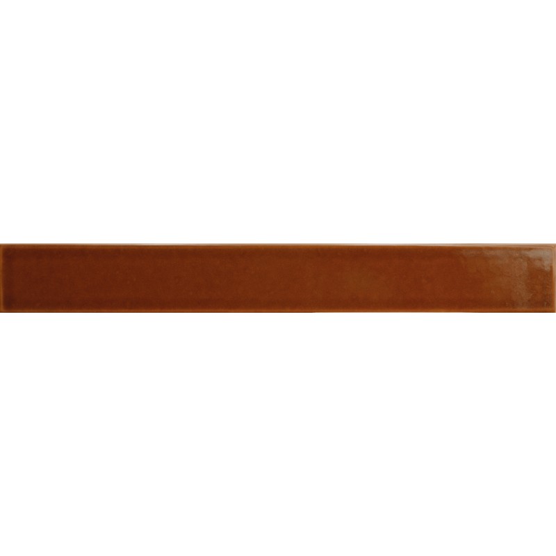 Zellige - Carrelage effet zellige 5x40 cm VITRAL CARAMEL REACTIVE
