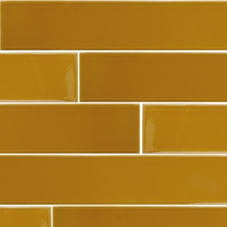 Zellige - Carrelage effet zellige 5x40 cm VITRAL HONEY REACTIVE