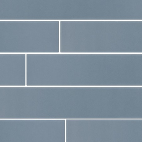 Zellige - Carrelage effet zellige 5x40 cm HOPP BLUE