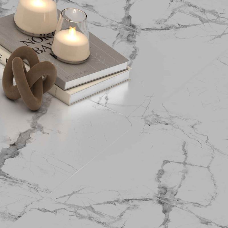 Dalle PVC clipsable - Dalle pvc clipsable 61,5x123 cm HOTEL MABRE BLANC