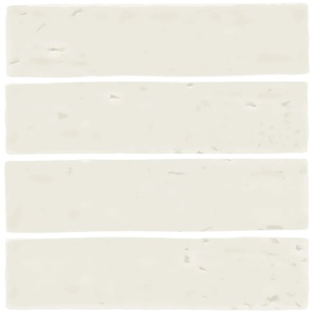 Echantillon - Echantillon Carrelage effet zellige 6x20 cm LAUREL CLAY BONE