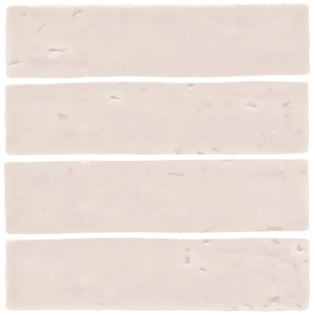 Echantillon - Echantillon Carrelage effet zellige 6x20 cm LAUREL CLAY PINK