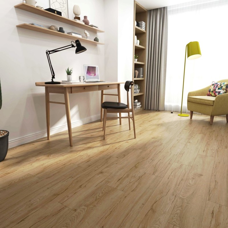 Lame PVC clipsable - Lame pvc clipsable 18,4x122 cm ESSENTIEL MARRON