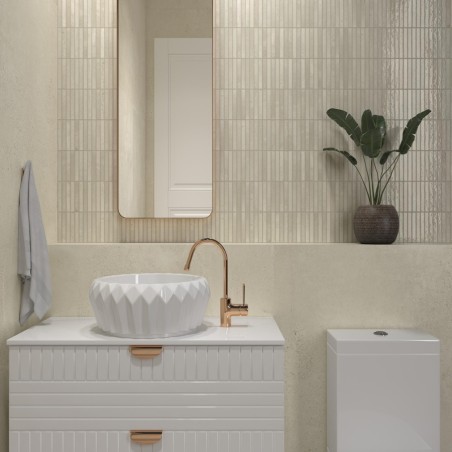 Carrelage 3D relief - Carrelage 3D DECO KIT KAT IVORY GLOSSY 11,5x23,1 cm