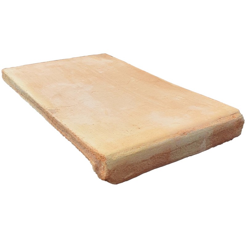 Margelles - margelle terre cuite naturel 22x36x2 cm