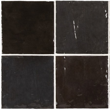 Echantillon - echantillon carrelage imitation zellige 13,2x13,2 cm MAJESTIC TOURMALINE