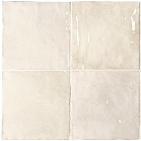 Echantillon - echantillon carrelage imitation zellige 13,2x13,2 cm MAJESTIC WHEAT