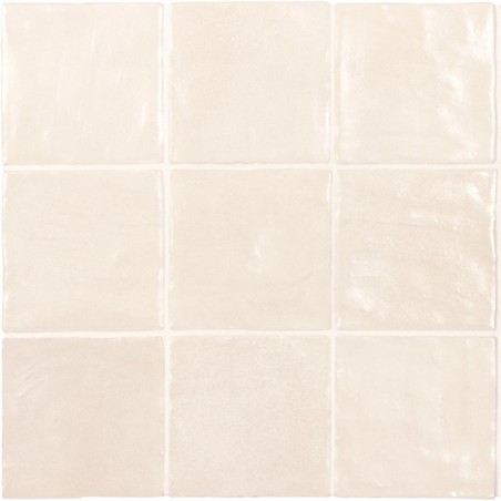 Echantillon - echantillon carrelage effet zellige 10x10 cm MALLORCA CREAM