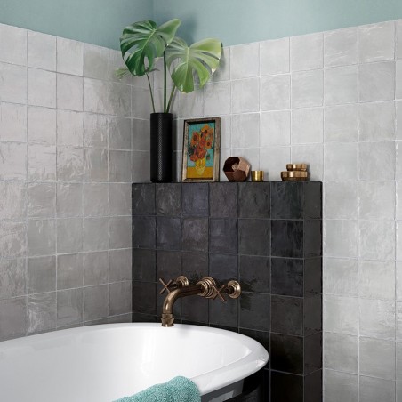 Zellige - carrelage effet zellige 13,2x13,2 cm MAJESTIC TOURMALINE