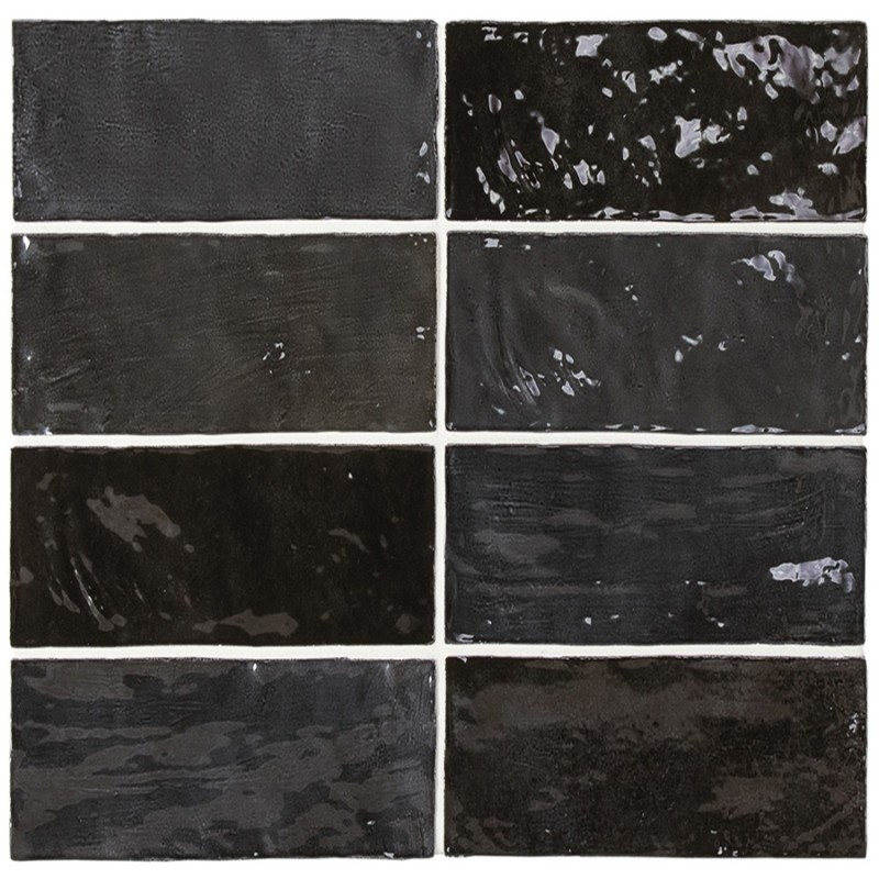 Zellige - carrelage effet zellige 6,5x20 cm MAJESTIC TOURMALINE