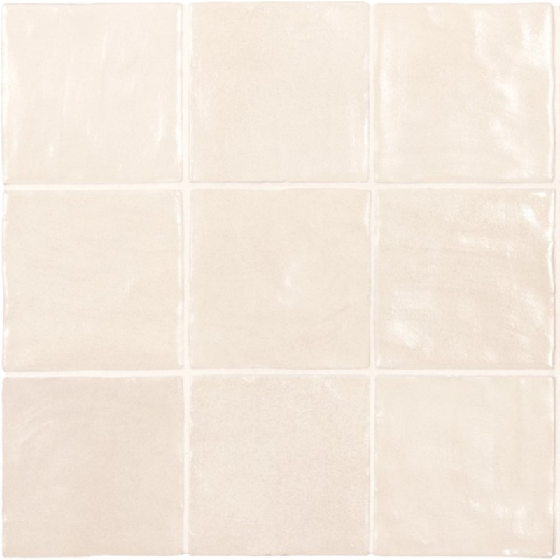 Zellige - carrelage effet zellige 10x10 cm MALLORCA CREAM