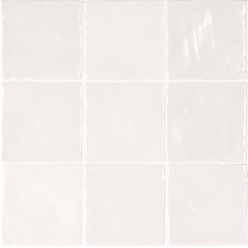 Zellige - carrelage effet zellige 10x10 cm MALLORCA WHITE