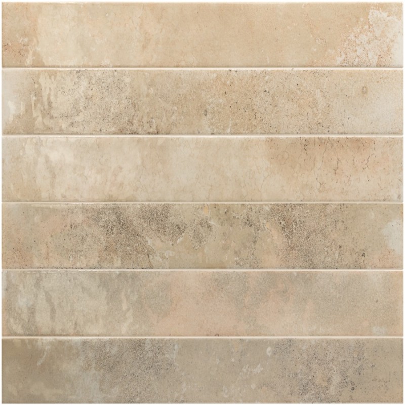 Zellige - carrelage effet zellige 5x40 cm BALI ALMOND