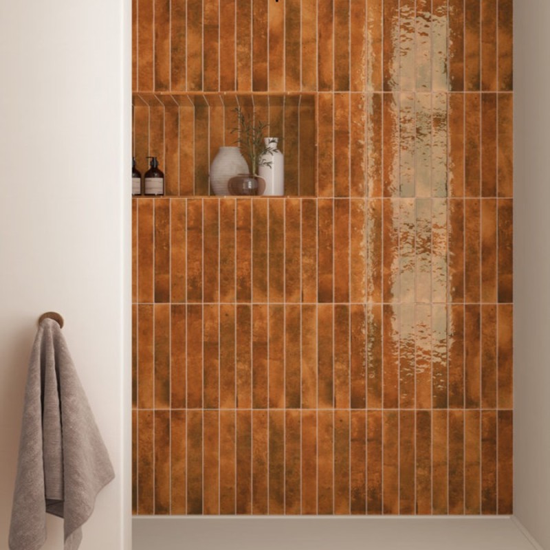 Zellige - carrelage effet zellige 5x40 cm BALI GINGER