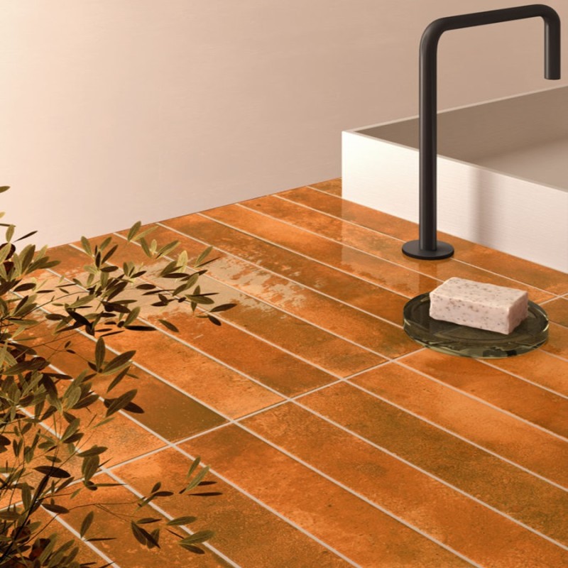 Zellige - carrelage effet zellige 5x40 cm BALI GINGER