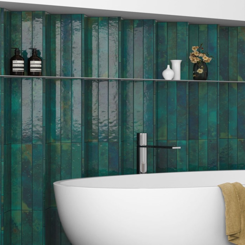 Zellige - carrelage effet zellige 5x40 cm BALI HESPER