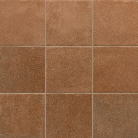 Echantillon - echantillon carrelage imitation zellige 10x10 cm STAGE TERRACOTTA