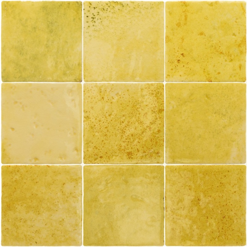 Echantillon - echantillon carrelage imitation zellige 10x10 cm MENORCA LIME