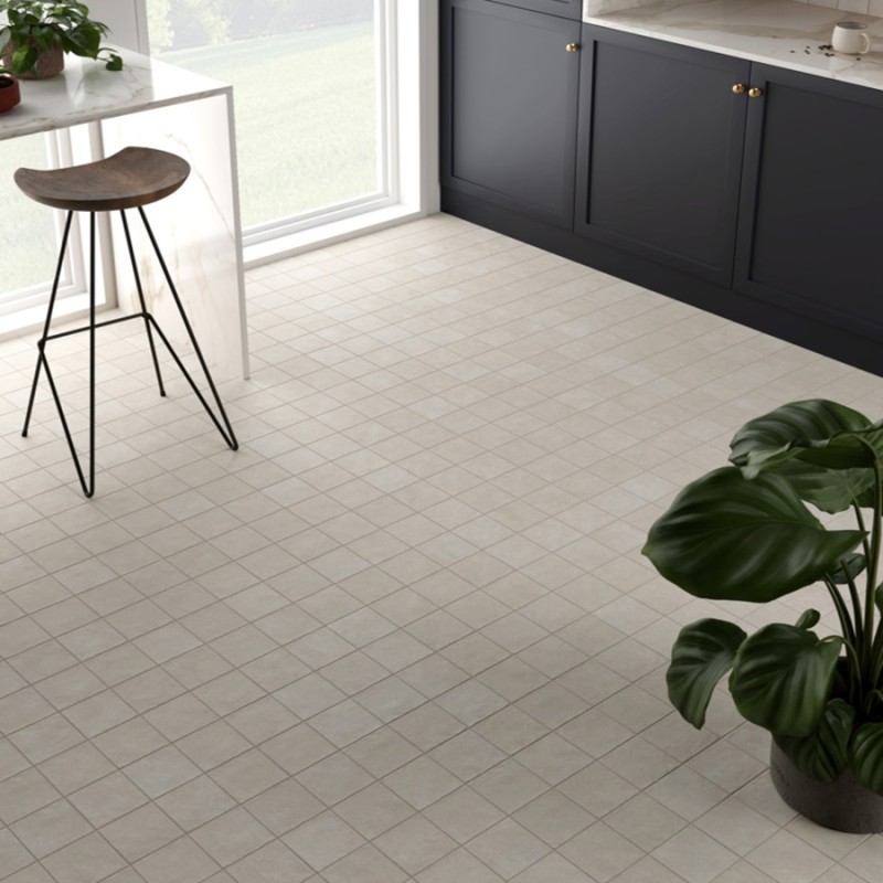 Zellige - carrelage effet zellige 10x10 cm STAGE TAUPE