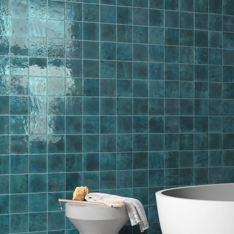 Zellige - carrelage effet zellige 10x10 cm MENORCA AMUN