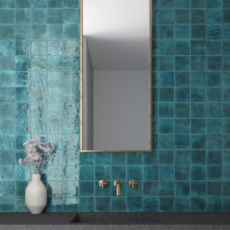 Zellige - carrelage effet zellige 10x10 cm MENORCA AMUN