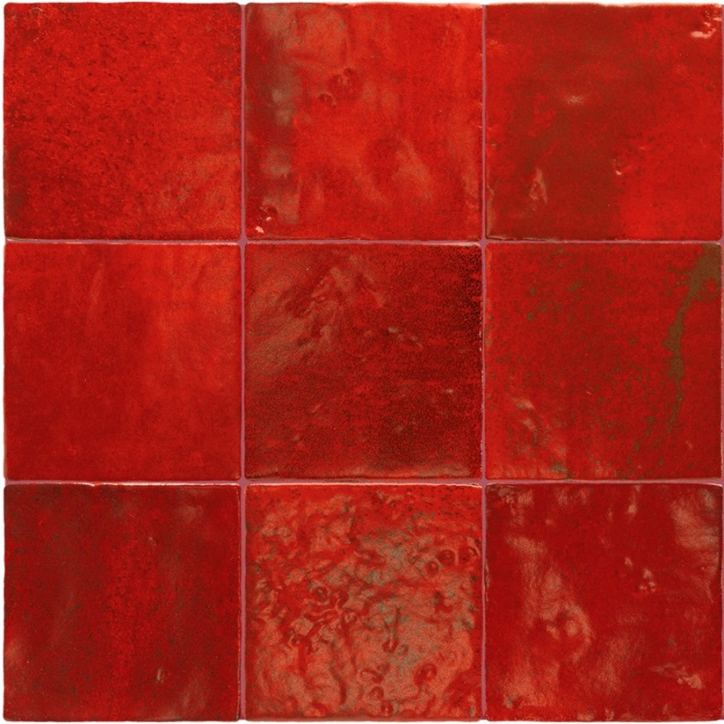 Zellige - carrelage effet zellige 10x10 cm MENORCA VOLCANO