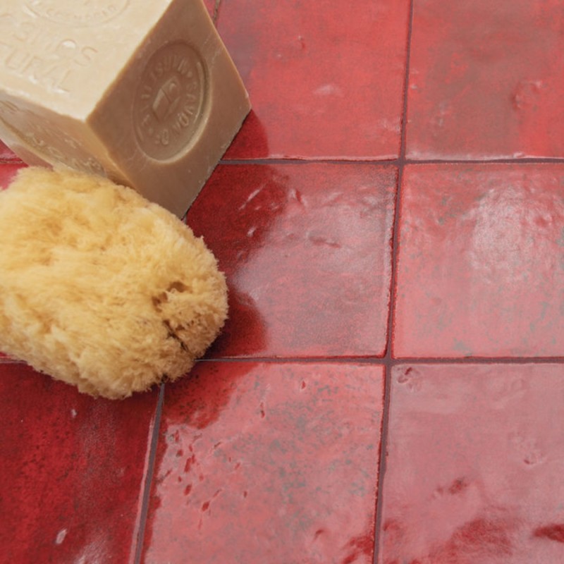 Zellige - carrelage effet zellige 10x10 cm MENORCA VOLCANO