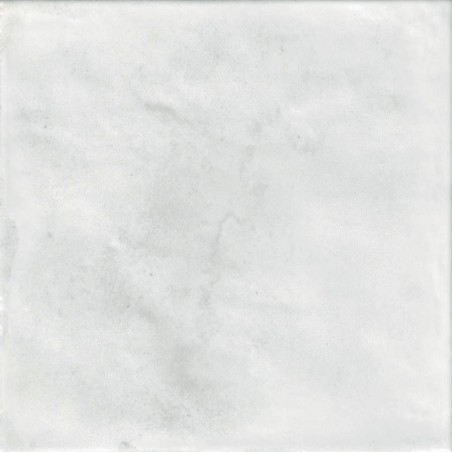 Echantillon - echantillon Carrelage COTTAGE WHITE 15x15 cm effet carreau ciment vieilli